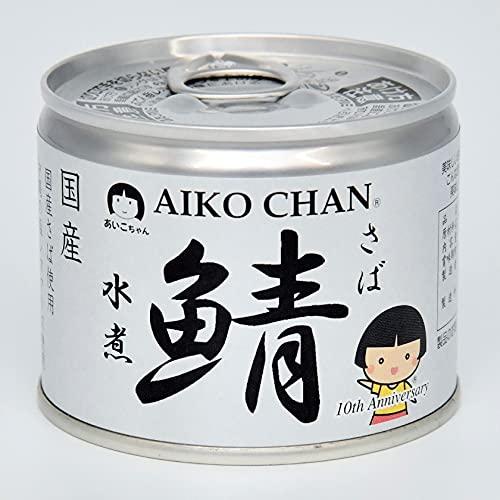 伊藤食品 AIKO CHAN 鯖 水煮 6号缶 190g×24個入