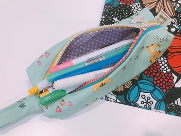 鉛筆盒/筆袋/筆盒/化妝包/吐司包-花園tiger