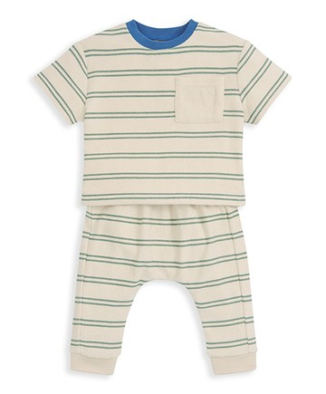 清綠樂譜-短袖套裝12-18m