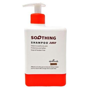 Hallmark 益敏舒緩洗髮露 有效舒緩乾性頭皮 不含皂和對羥基苯甲酸酯  500ml  1瓶