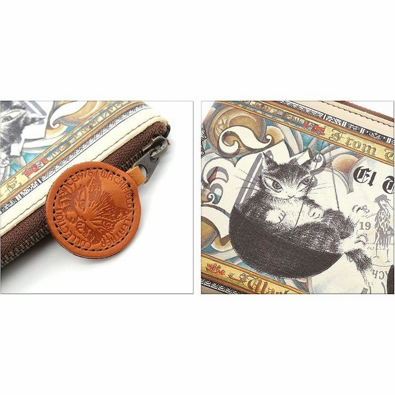 ポイント10倍】 わちふぃーるど ダヤン スマートＬ字財布 ドルタシル