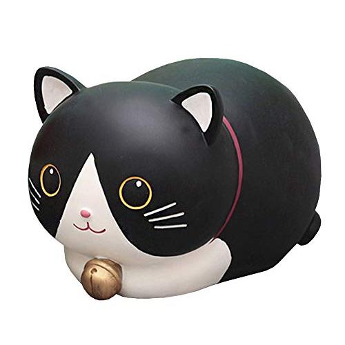 FUYU Cute Cartoon Cat Piggy Bank Saving Bank, Coin Bank, Home Decoration, B