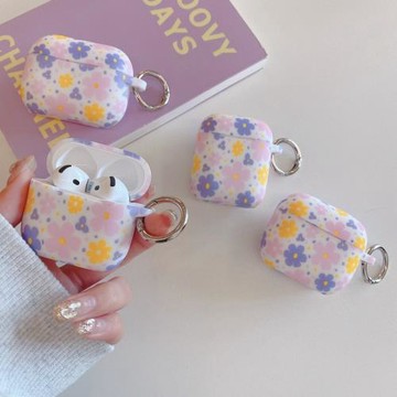 新款蘋果耳機保護套高級感印花 airpods4保護殼硅膠airpods保護殼