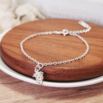 ART64 純銀 豐盛美好 葡萄 925純銀手鍊 女生手鍊