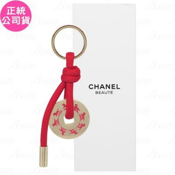 CHANEL 香奈兒 金緻奔騰繩結掛飾(公司貨)