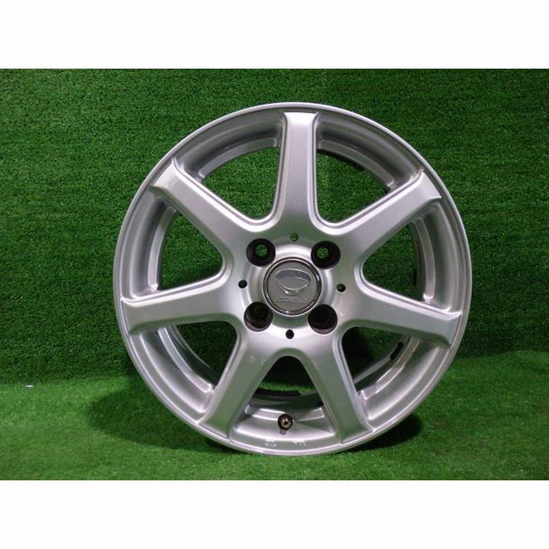 中古 社外 PRDV7 ホイール アルミ 14インチ 5.5J 4穴 4本 100