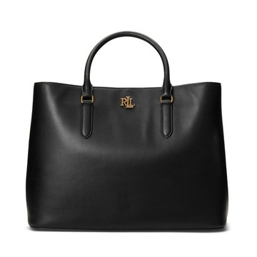LAUREN RALPH LAUREN MARY LARGE 手提包 BAG 黑色女款包包