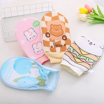 台灣現貨 ｜ 韓國可愛卡通 搓澡手套 沐浴手套 搓泥手套 沐浴巾 搓澡巾 搓背巾 搓泥神器  ｜丹丹悅生活