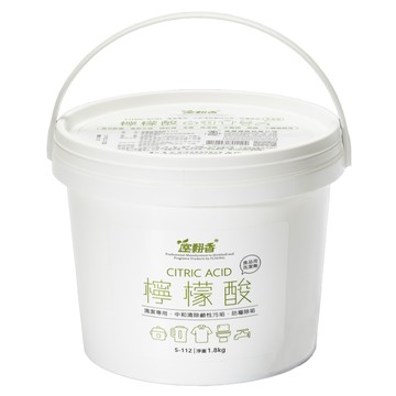 室翲香 檸檬酸 1.8kg 清潔專用 中和鹼性污垢 防霉除垢 食品用洗潔劑  1罐