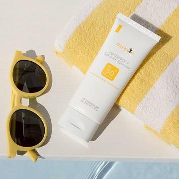 ⚡快速出貨🚀【SUNBATH陽光森巴】親子完美防護精油抗曬乳50g