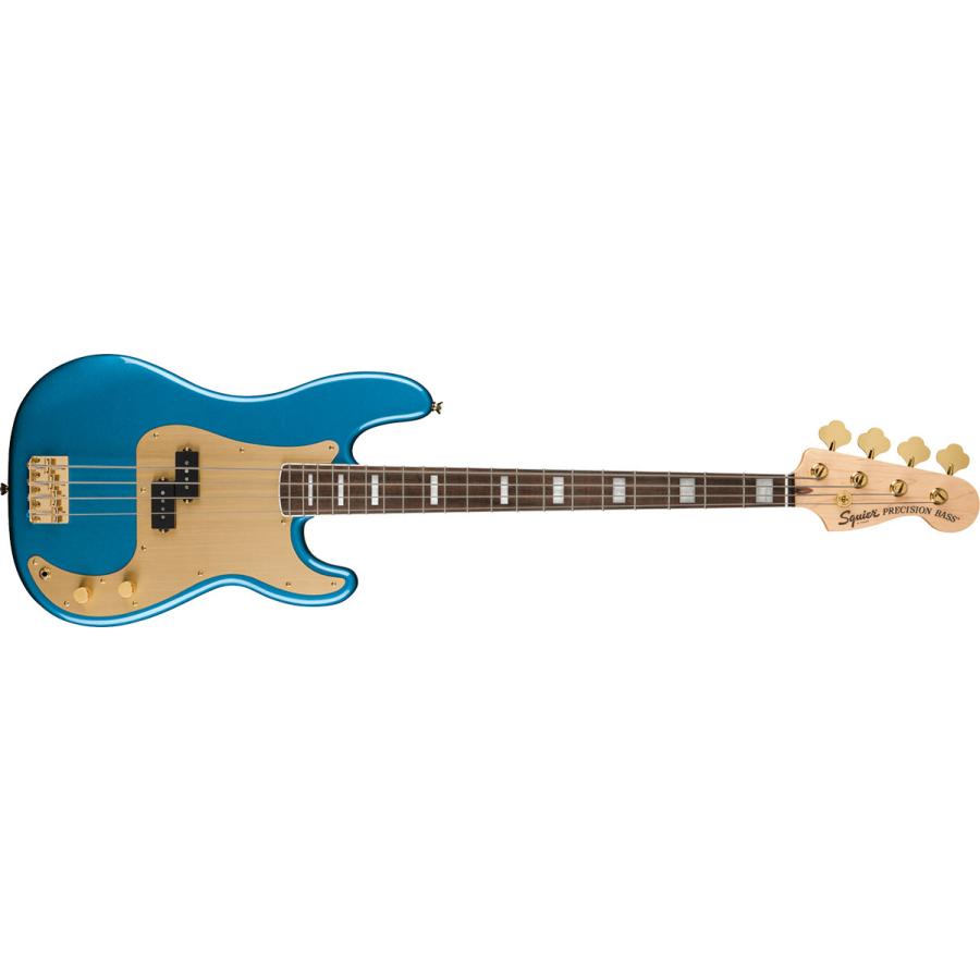 Squier by Fender スクワイヤー   スクワイア 40th Anniversary Precision Bass Gold Edition Lake Placid Blue プレシジョンベース 〔数量限定〕