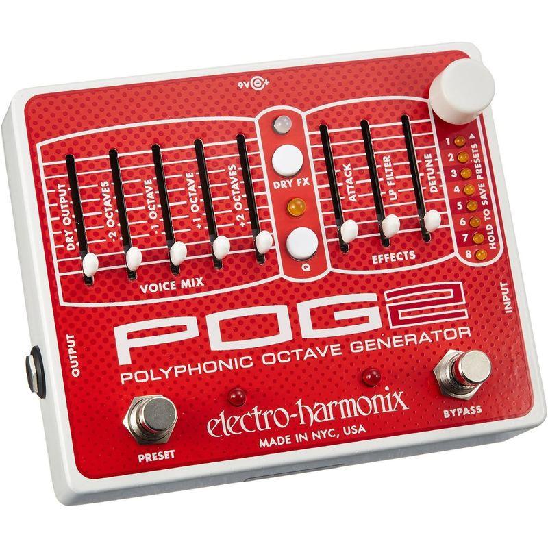 electro-harmonix エレクトロハーモニクス エフェクター ポリフォニックオクターブジェネレーター POG2 国内正規品