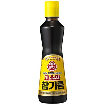 OTTOGI 不倒翁 100%純芝麻油  160ml  1瓶