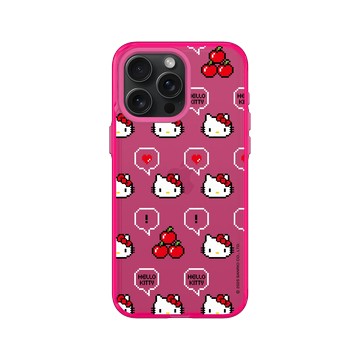 iPhone 15 Pro Max Clear 粉漾桃 - 三麗鷗-Hello Kitty - Retro Hello Kitty