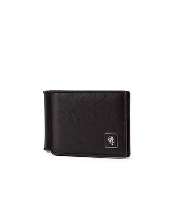 【PORTER INTERNATIONAL】BEND 真皮鈔票卡夾 11344-03501(黑色)
