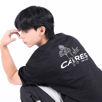 【CREEPS】Make a Wish 寬鬆重磅印花T恤 210g