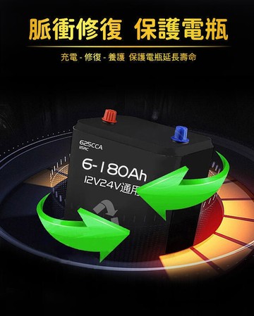 12V24V智能版本電瓶充電器 鋰鐵電池充電器 摩托車 汽車電瓶 電池充電器 智能脈衝修復器 電池充電器 鉛