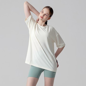 涼感輕羽毛OverFit短袖上衣｜共10色｜XA5392G