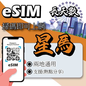 新馬eSIM｜4G 5G 高速上網 24H在線發貨 網卡 新加坡 馬來西亞 esim新馬 吃到飽