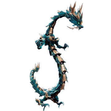 藏道模型 CD-DB-01 神獸蒼龍 合金可動完成品 東海模型