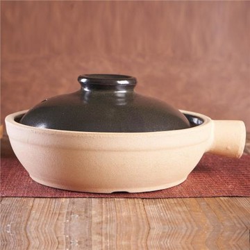 商用耐高溫干燒鍋陶瓷砂鍋啫啫煲煲仔飯沙鍋可明火釉加厚單柄鍋