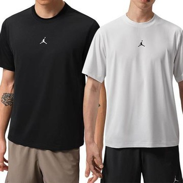Nike 排汗短袖上衣 男裝 Jordan 速乾 黑/白 IF0883-010/IF0883-100