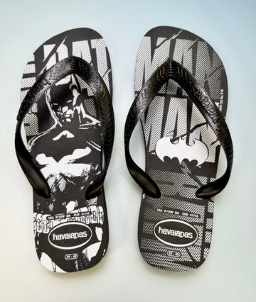 havaianas 哈瓦士 巴西人字拖 男款 Top Heroes DC 黑 涼鞋 拖鞋 夾腳拖 海灘鞋＊夏日微風＊