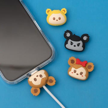 MOLOKA | 線套公仔三代 造型咬線器 Cable Bite 傳輸線保護套