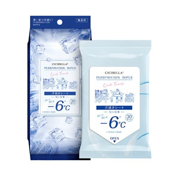 超涼感濕紙巾30片x5包入 30片x5包入