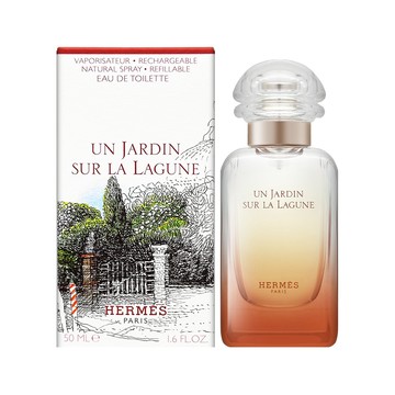 【Hermes愛馬仕】Un Jardin sur la Lagune 潟湖花園淡香水 50ml