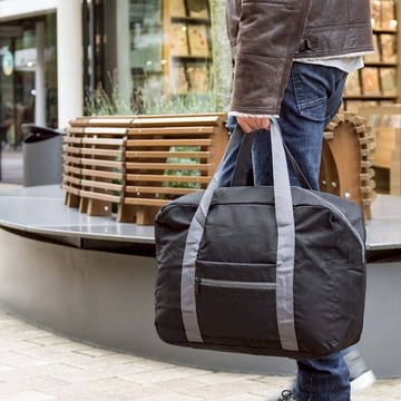 TROIKA | 快速摺疊收納旅行袋(黑色)