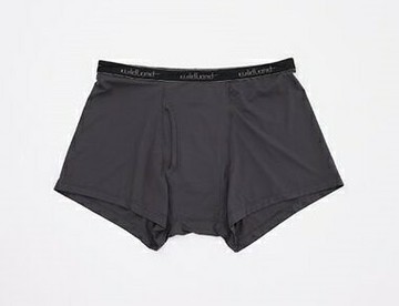 【【蘋果戶外】】荒野 W1687-93 深灰 男 N66 超細纖維透氣排汗開洞四角褲快乾排汗內褲/居家睡褲/透氣運動 WildLand