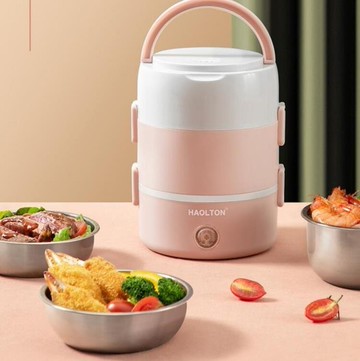 可插電自熱加熱飯盒上班族保溫神器蒸飯熱飯便攜式便當飯菜 【林之舍】