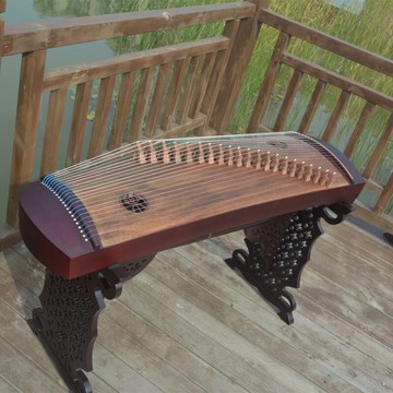 125短箏成人練習實木半箏便攜式小型迷妳小古箏兒童初學入門【益三和】可開發票