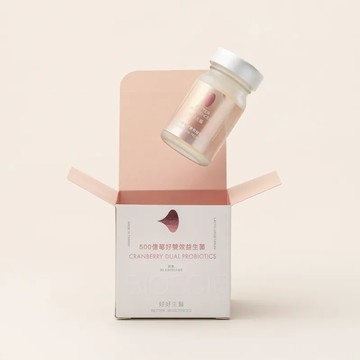 【好好生醫】500億蔓越莓益生菌(30顆/盒)| 女性保養 | 理科太太 創辦品牌 | A.A.無添加認證