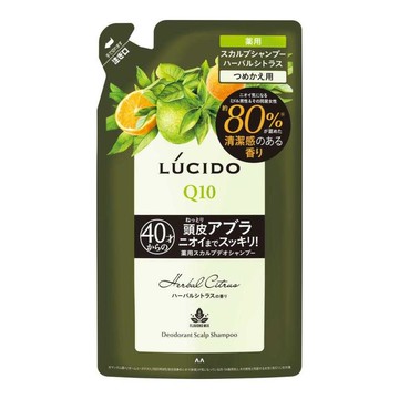 Lucido Medicated Scalp Deo Shampoo Herbal Citrus Refill (Quasi-drug)