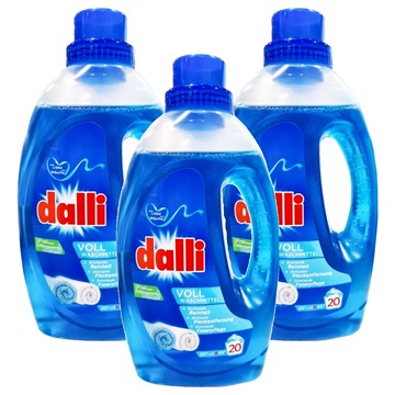 dalli 達麗 全效洗衣精 德國原裝進口 超濃縮  1.1L  3瓶