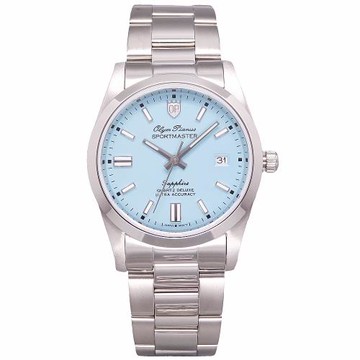 Olym Pianus 奧柏表 色彩衝擊革命運動型腕錶/38mm-蒂芬妮藍-89345GS