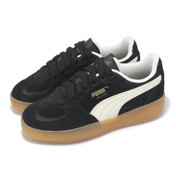 休閒鞋 Palermo Moda Xtra Gum Wns 女鞋 黑 米白 膠底 復古 麂皮 德訓鞋 400323-02