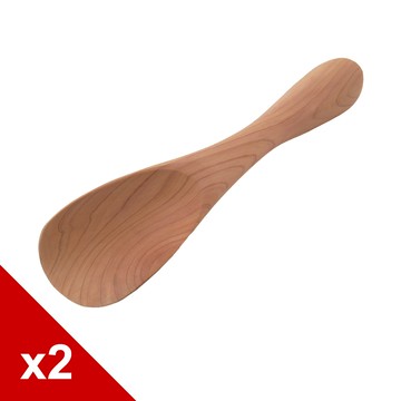 糊塗鞋匠 優質鞋材 A80 雪松木雙頭鞋拔22cm 2支