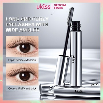 Ukiss 廣角睫毛膏防水長卷不暈染金屬黑 5g