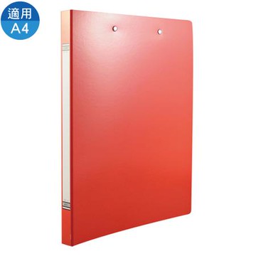 立強REGINA紙質雙上強力夾/125A/紅