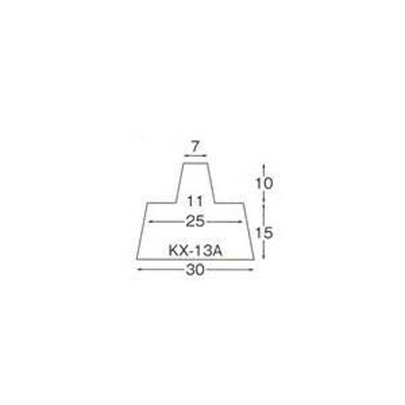 有名な高級ブランド 乾産業 日塗工 ロック 親子目地棒 KX-10 L：30×25