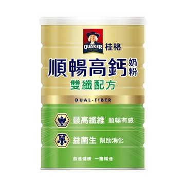 桂格高鈣脫脂奶粉順暢配方1.5Kg
