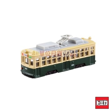 『 單位日貨 』 日本正版  TOMICA 多美 NO.66 廣島電鐵 650形 輕軌 復古 電車