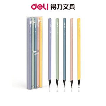 Nusign紐賽 黑木彩桿鉛筆/HB/NS724｜考試書寫 課堂作業 素描打稿 學生文具 握筆練習 日常練字 作業簿使用