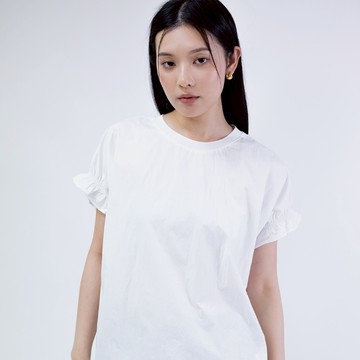 Merite｜設計感圓領速乾短袖T恤｜兩件任選｜黑色｜白色