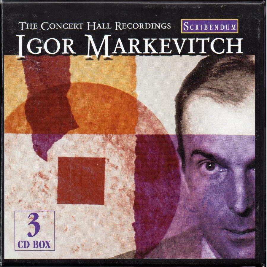 マルケヴィチ   コンサート・ホール・ソサエティ録音集 （SC014・3CD）