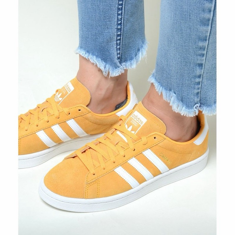 訳あり Adidas Campus W アディダス キャンパス W イエロー レディース スニーカー Aq1071w 通販 Lineポイント最大0 5 Get Lineショッピング