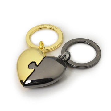 【Metalmorphose】MTM愛心拼圖鑰匙圈 心型吊飾/禮品